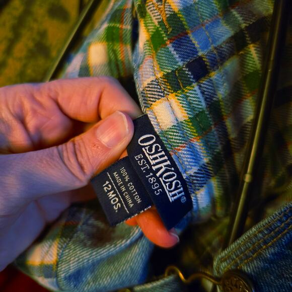 OSHKOSH overalls size 12m - Picture 4 of 4